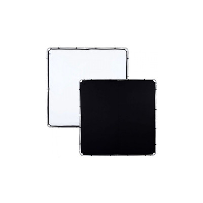Lastolite Toile Rapide Skylite Large 2mx2m Noir/Blanc