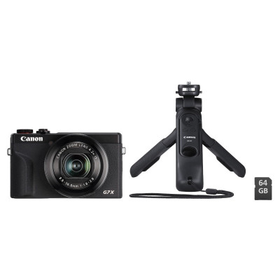 Canon Powershot G7 X Mark II Compact 17.3 Mpx + Trepied + Carte SD