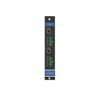 Kramer AAD-OUT2-F16 Carte Audio numerique & analogique a 2 sorties