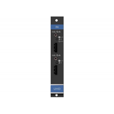 Kramer UHDA-OUT2-F16 Carte HDMI 4K avec Audio analogique a 2 sorties