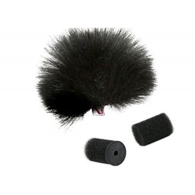 Rycote Lavalliere GD vent Micro cravate Noir à l'unité
