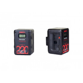 SWIT PB-S220A 220Wh Multi-Sockets Square Cine Battery, Gold-Mount