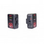 SWIT PB-S98A 98Wh Multi-Sockets Square Cine Battery, Gold-Mount