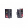 SWIT PB-S98A 98Wh Multi-Sockets Square Cine Battery, Gold-Mount