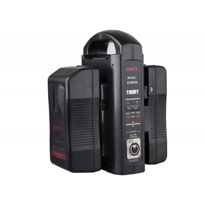 SWIT S-3822A 2chx3A Fast Simultaneous Charger, adaptor out