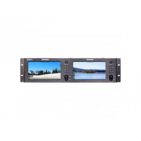 SWIT M-1073H 2x7" Rackmount LCD Panel