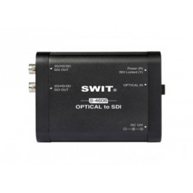 SWIT S-4606 Heavy Duty Optical fiber to 3G-SDI converter