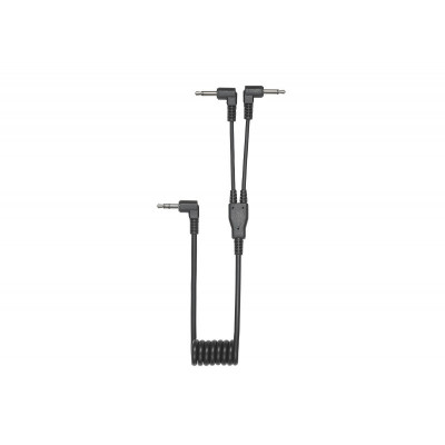 ATPro AT8351 Câble Mini-Jack - 2x 3.5 mono pour Systeme 10 Camera
