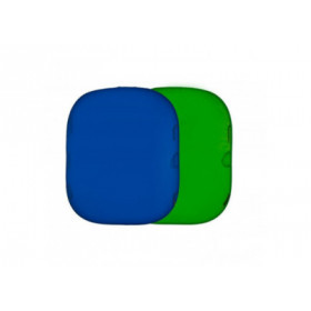 Lastolite Fond Pliant reversible 1.5 x 1.8m Chromakey Blue/Green