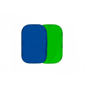 Lastolite Fond Pliant reversible 1.8 x 2.1m Chromakey Blue/Green