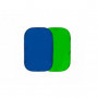 Lastolite Fond Pliant reversible 1.8 x 2.1m Chromakey Blue/Green