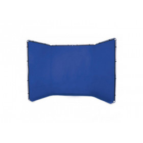 Lastolite Fond Panoramique Chromakey Blue 4m + Cadre