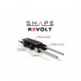Shape Baseplate Revolt VCT (BP10) avec Poignée Hand12 Shadow
