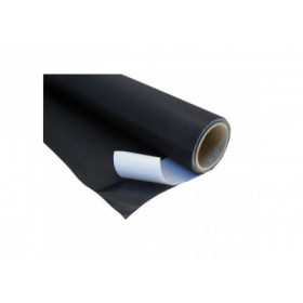 Rouleau aluminium noir mat avec bande adhésive - 60 cm x 5m Cinefoil