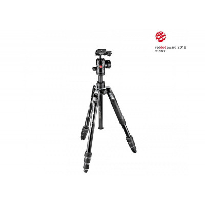 Manfrotto MKBFRTA4BK-BH Kit Trepied Befree Advanced aluminium noir