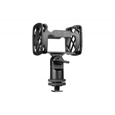 Saramonic SR-SMC10 - Support anti-choc pour micro canon Adaptateur 1/4", 5/8" et 3/8" - Video Plus