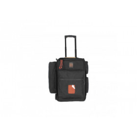 Porta Brace BK-2AUDOR, Wheeled Backpack, Rigid Frame, Black