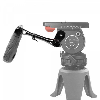 Shape TRIPAN1 Poignee Telescopique Panoramique pour Trepied Sachtler