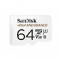Sandisk Carte M.SDXC "High Endurance Monitoring", 64GB +Ad