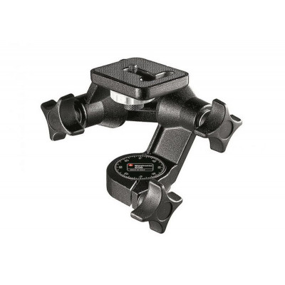 Manfrotto 056 Rotule trépied 3D avec contrôle axiale (Pan/Tilt)