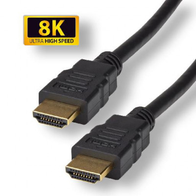 Câble HDMI 2.1 Ultra HD haute vitesse 8K - 1,80m