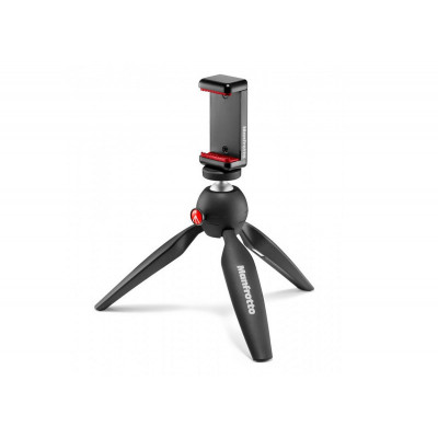 Manfrotto PIXI SMART trepied de table + pince Smartphone