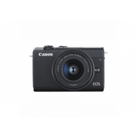 Canon EOS M200 Hybride 24.1MP Noir + Objectif EF-M 15-45mm