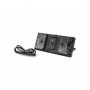 Litepanels Dual Gold Mount Battery Bracket with XLR Cable