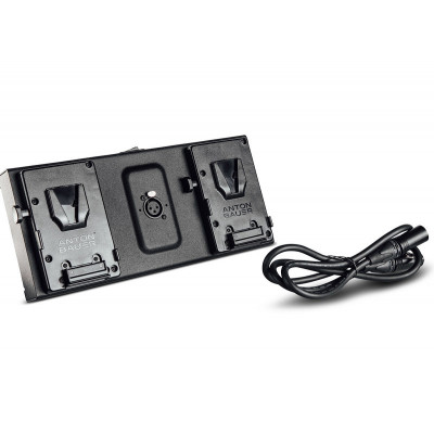 Litepanels Dual V-Mount Battery Bracket with XLR Cable