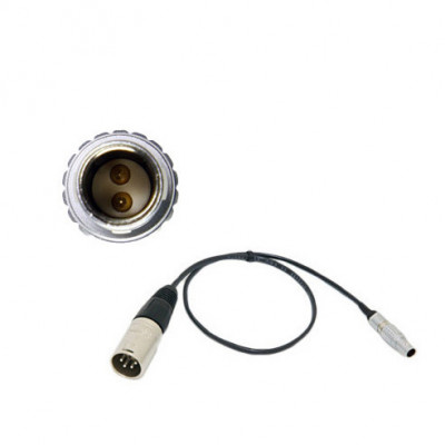 Teradek BIT-318 2-pin Power Connector to XLR Cable (Approx 45cm)