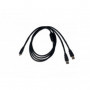Sound Devices SD-MX-USBY Cable Y USB-C vers USB-A alim via PC - MixPr