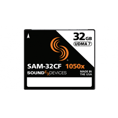 Sound Devices SD-SAM-32CF Compact Flach 32Go pour enregistreur