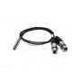 Sound Devices SD-XL-TA5XF2 TA5F to (2) XLR-F @ 60cm long pour Scorpio
