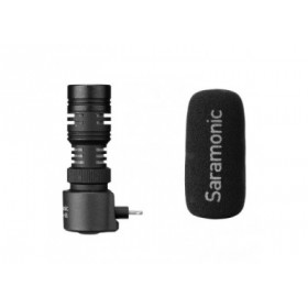 Saramonic SmartMic+ Di Microphone directionnel compact cardioide pour appareils iOS