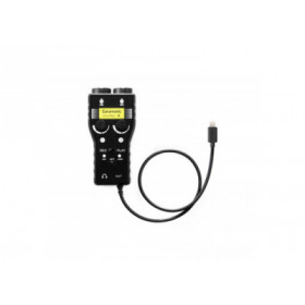 Saramonic SM065 SmartRig+ Di Deux canaux micro et interface guitare+Lightning connecteur - Video Plus