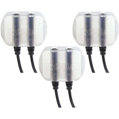 Rode INVISILAV3 Support Silicone adhesif pour Smartlav (par 3)