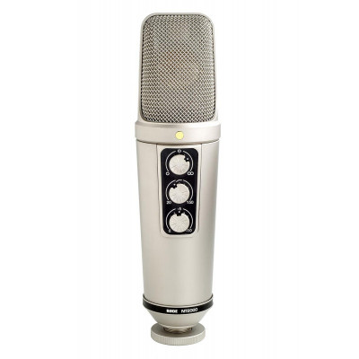 Rode NT2000 Micro de studio directivite variable en continu + suspension
