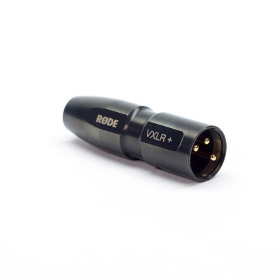 Rode VXLR+ Adaptateur mini jack / XLR avec conversion 24/48V vers 3-5