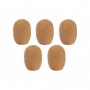 Shure Bonnette pour TL-TH brun 5 pcs