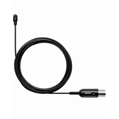 Shure TL47 Cravate Omni faible sensibilite MTQG Noir +Acc