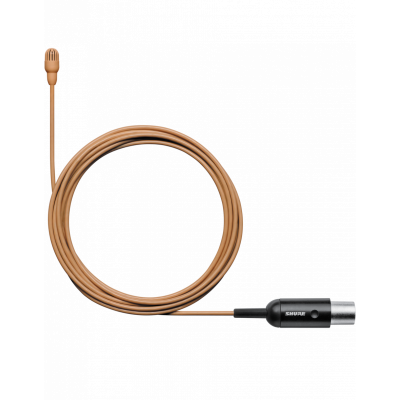 Shure TL47 Cravate Omni faible sensibilite MTQG Brun + Accessoires