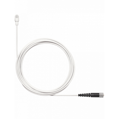 Shure TL47 Cravate Omni faible sensibilite MDOT Blanc +Acc