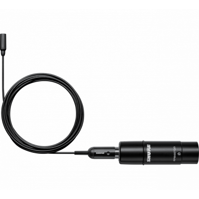 Shure TL48 Cravate Omni optimise XLR Noir + Acc