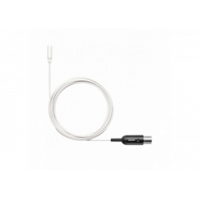 Shure TL48 Cravate Omni optimise MTQG Blanc + Acc
