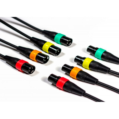 Zoom pack de 4 cables XLR