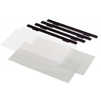 Kaiser 2 paires de glissieres porte filtres pour eclairage ref. 5556