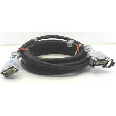 Multipaire électrique 6 circuits HARTING 16. Terre commune.