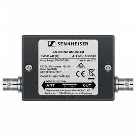 Sennheiser Booster d'antenne, 10 dB de gain, connecteurs BNC