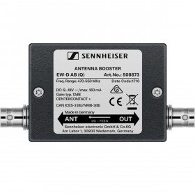 Sennheiser Booster d'antenne, 10 dB de gain, connecteurs BNC