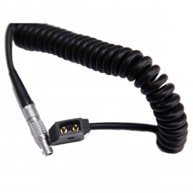 DwarfConnection Cable DTAP vers Lemo4 spirale pour systemes DwarfConn